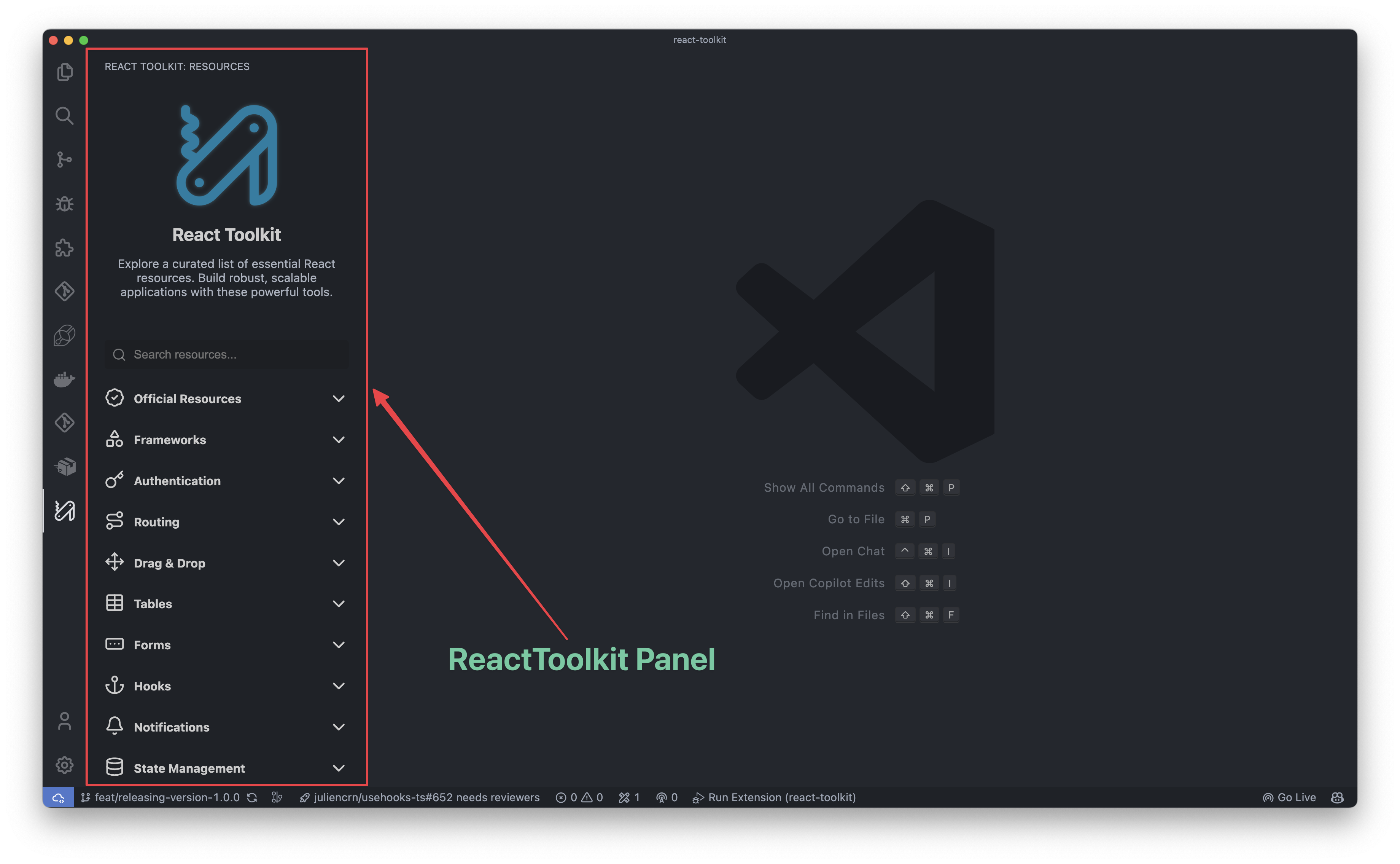 ReactToolkit Overview